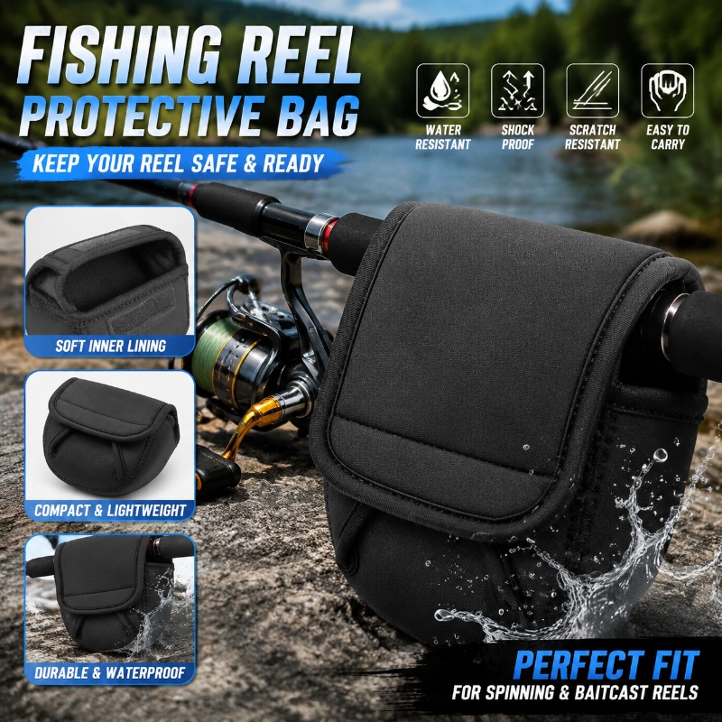 Reel Bag - Tas Pelindung Reel Pancing, Kantong Penyimpanan