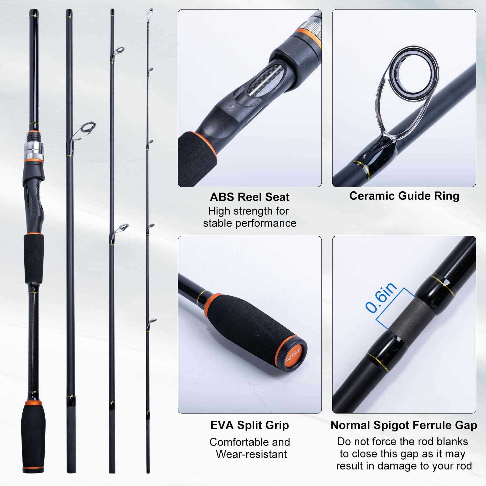 Goture Joran dan Reel Pancing  - Reel Bag ulasan dan harga