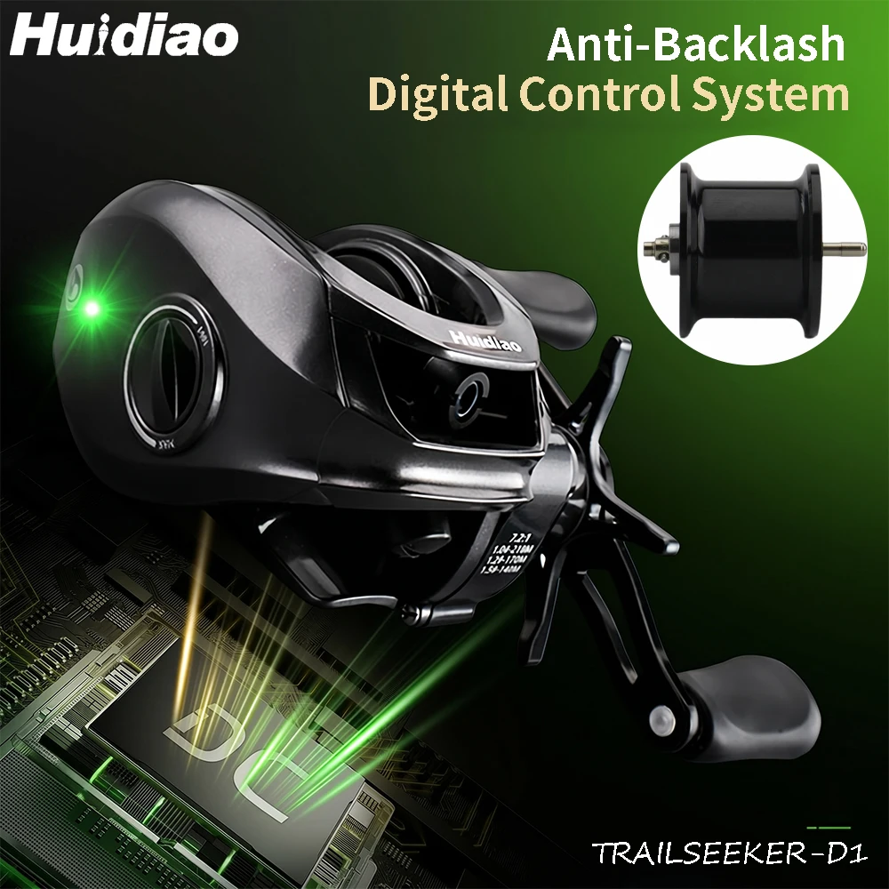 Huidiao TRAILSEEKER DC Baitcas - Kastking Reel Zephyr ulasan dan harga