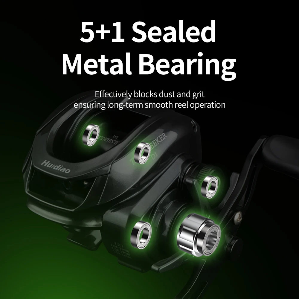 Huidiao TRAILSEEKER DC Baitcas - Kastking Reel Zephyr ulasan dan harga