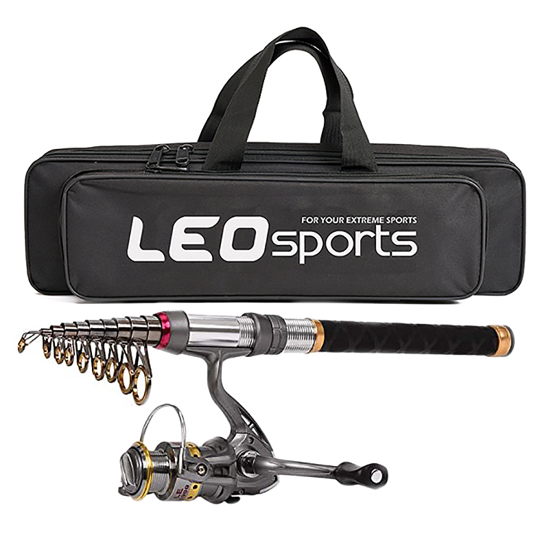 Kombo Joran dan Reel Pancing A - Reel Bag ulasan dan harga