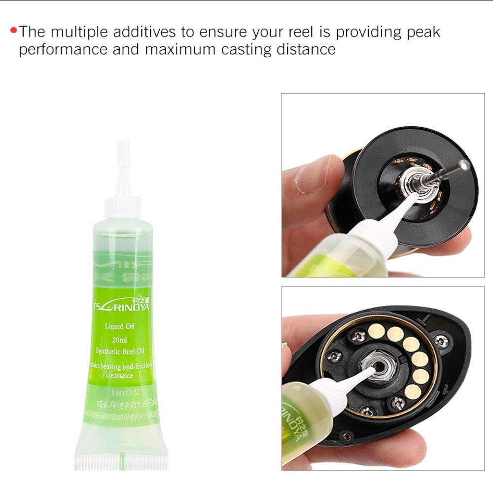 1 set Pelumas Bantalan Pancing - Reel Lubricant ulasan dan harga