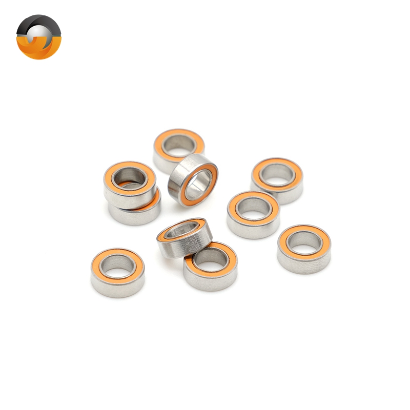 2 buah SMR74 2RS 4x7x2.5mm gul - Fly Reel ulasan dan harga