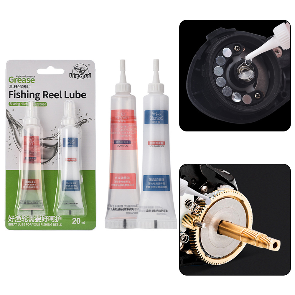 Gulungan pancing perawatan gul - Reel Lubricant ulasan dan harga