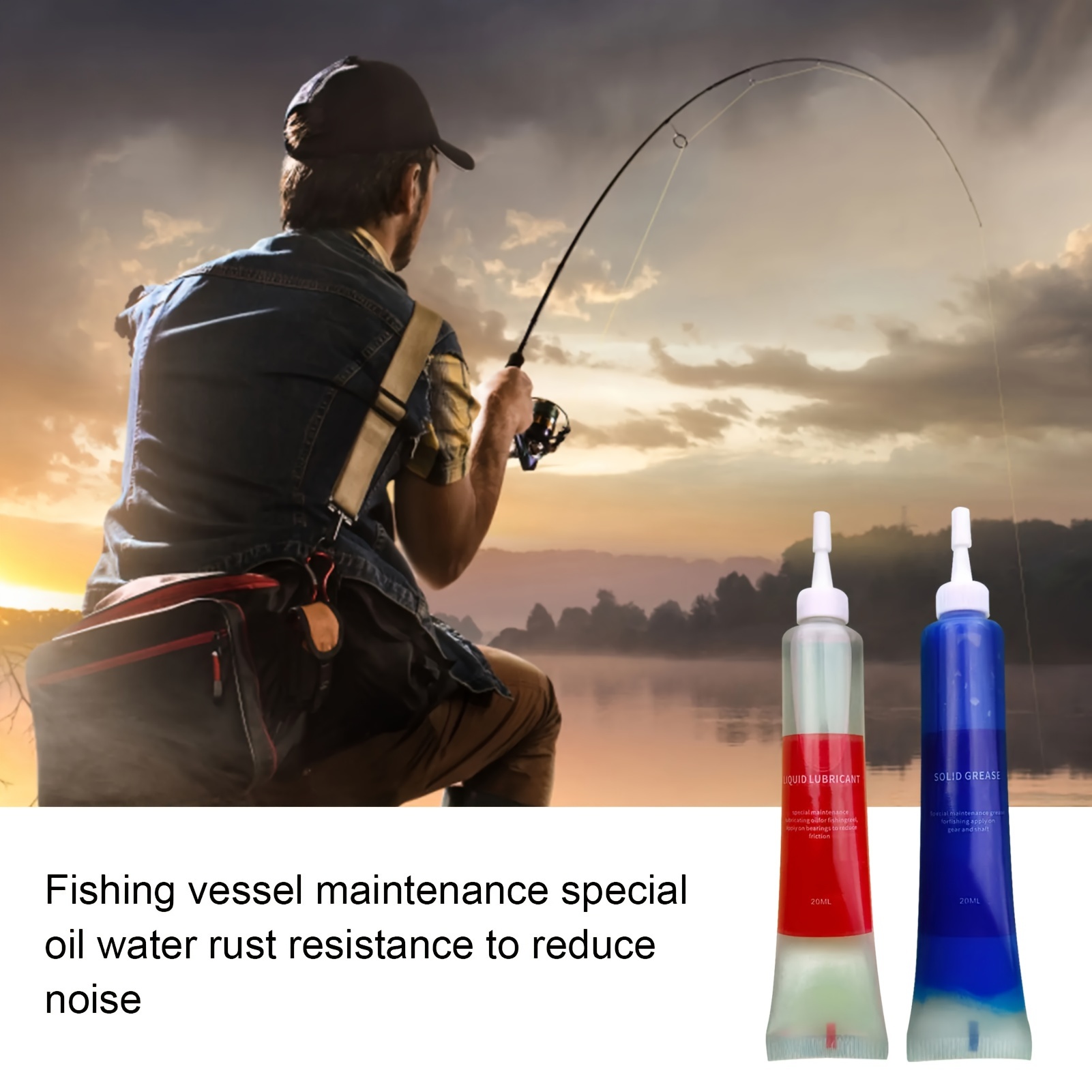 4pcs Kit Perawatan Roda Pancin - Reel Lubricant ulasan dan harga