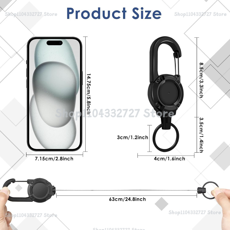 1/2/4 Buah Gantungan Kunci Dap - Reel Bag ulasan dan harga
